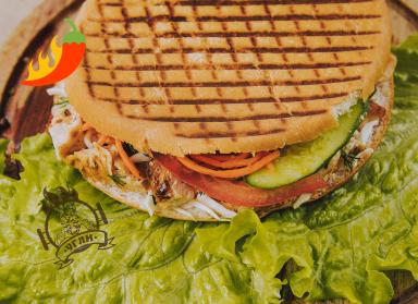 Донер с колбасками