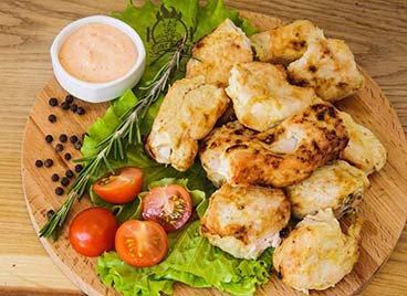 Шашлык из куриного филе
