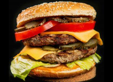 Двойной бургер с говядиной