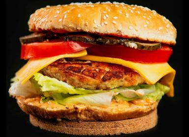 Бургер из курицы