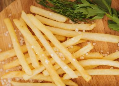 Дополнительная начинка: картофель фри