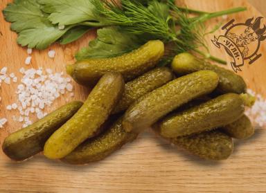 Дополнительная начинка: огурцы соленые